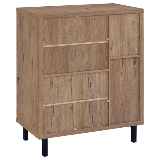 Stagg - 2 Door Shoe Storage Cabinet - Natural