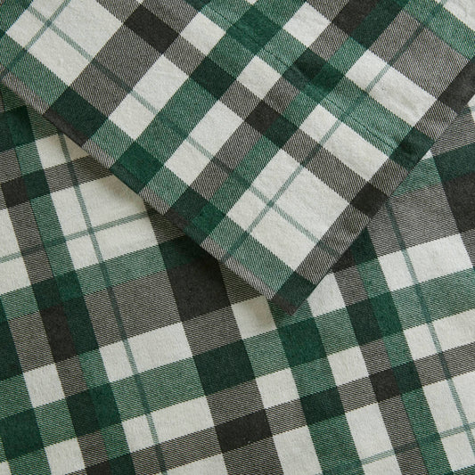 Flannel - Twin 100% Flannel Printed Sheet Set - Finton