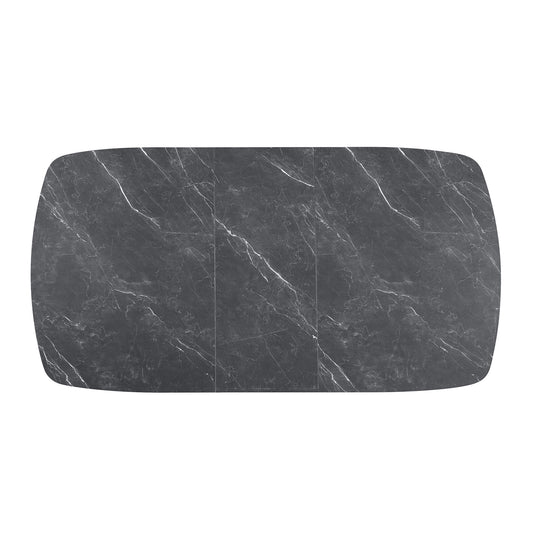 Idlewild - Extension Leaf Dining Table With Tapering Pedestal Base - Black