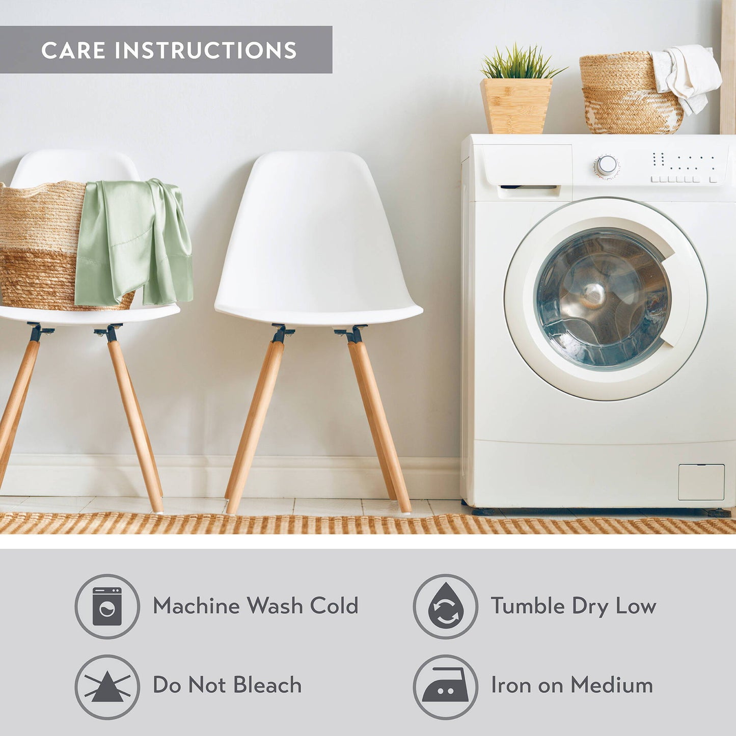 Satin - Standard Luxury Pillowcases (Set of 2) - Sage