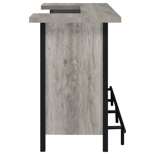 Menimen - Freestanding Bar Unit - Gray
