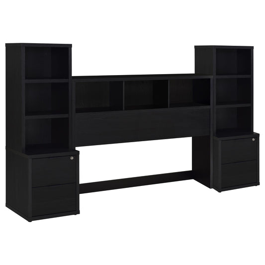 Geary - 3 Piece Bedroom Set With Bookcase Headboard