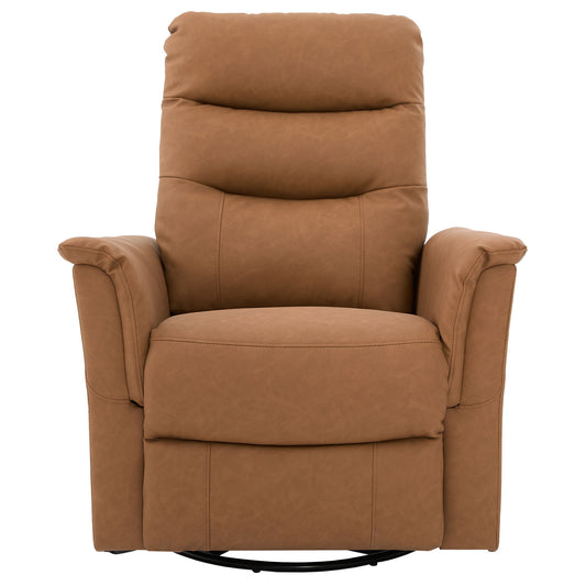 Manual Recliner Chair With 8 Point Massage And Swivel Function