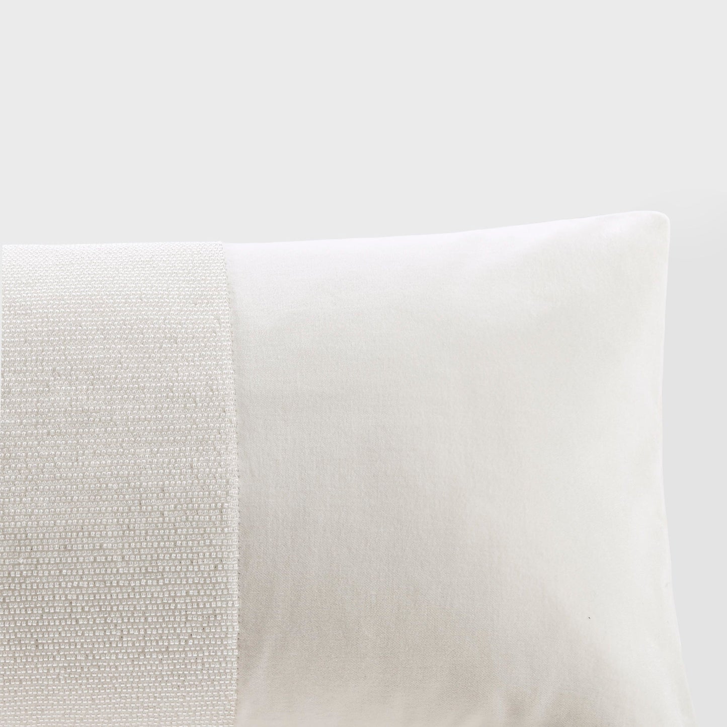 Canova - Oblong Decor Pillow - White
