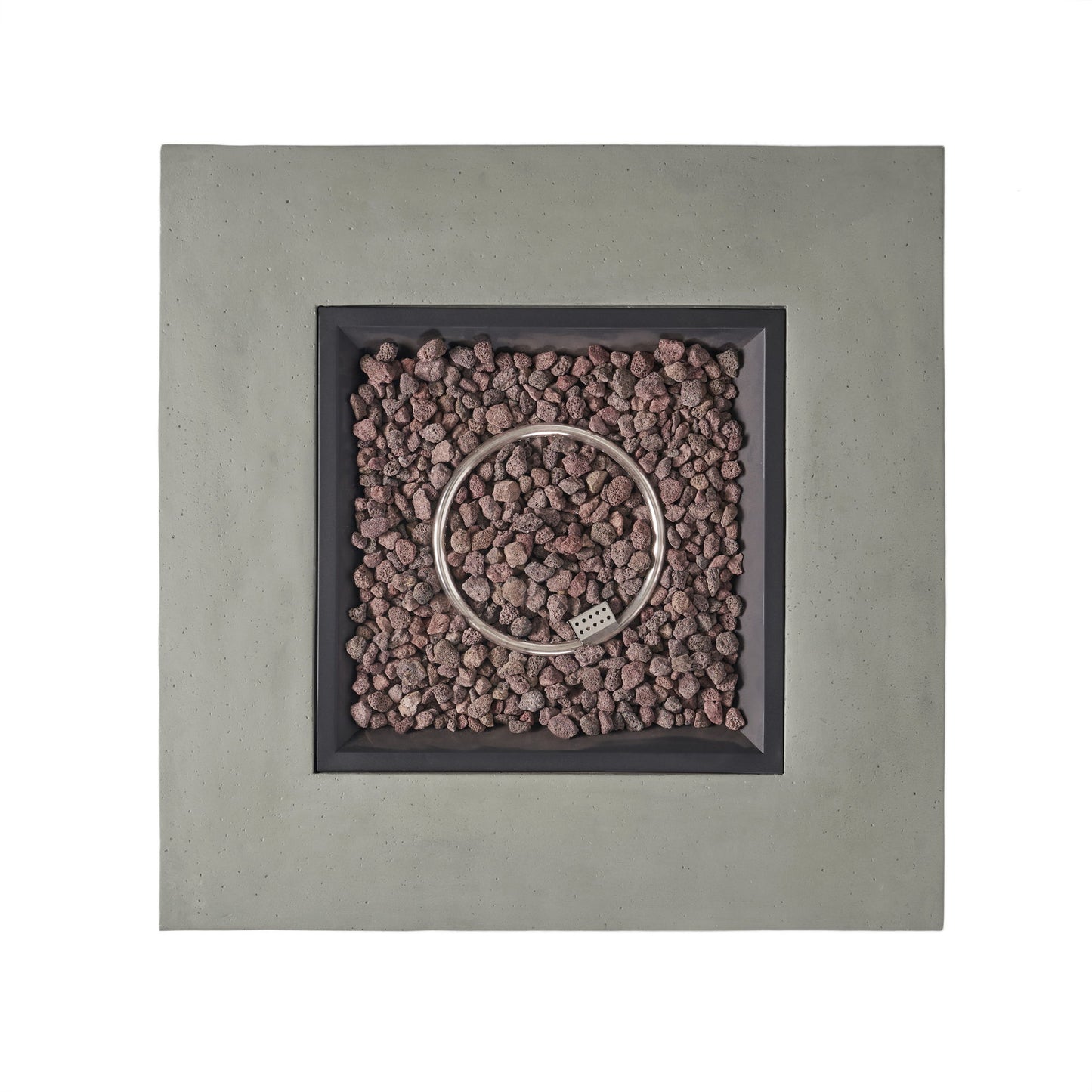 Modern 50, 000 Btu Square Fire Table With Propane Tank