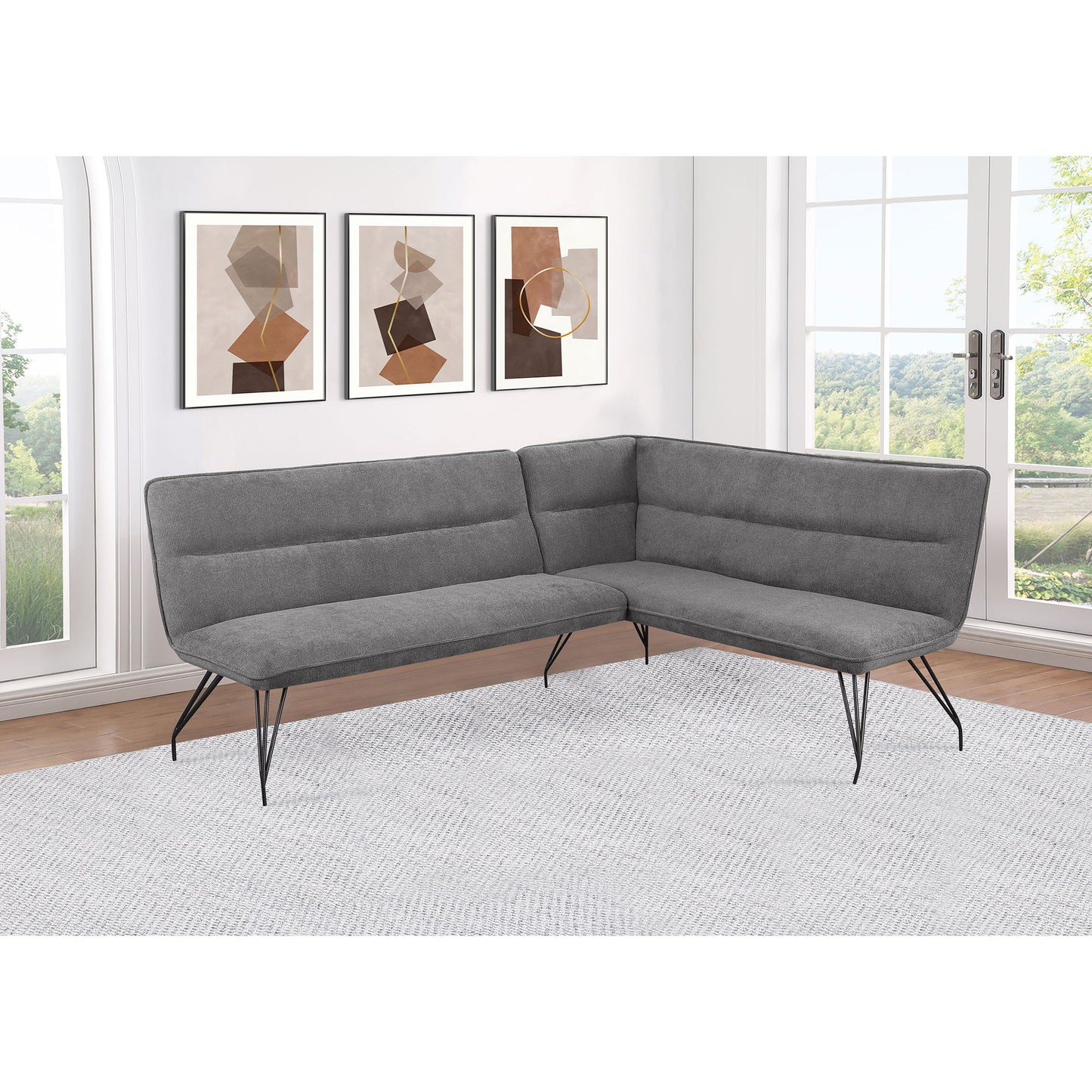 Ledger - L-Shaped Dining Bench