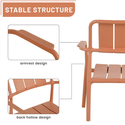 3 Piece Indoor / Outdoor Leisure Table And Chair Set
