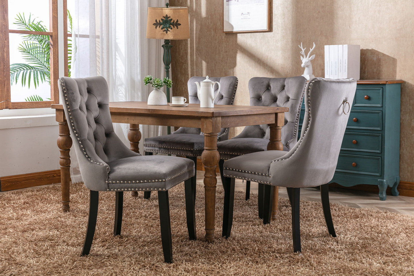 Nikki - High-End Tufted Dining Chair (Set of 2)