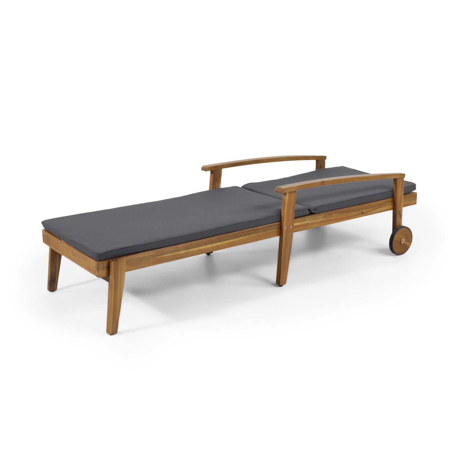 Jason - Chaise Lounge Adjustable Acacia Wood Outdoor Furniture