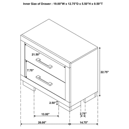 Tokyo - LED Bedroom Set