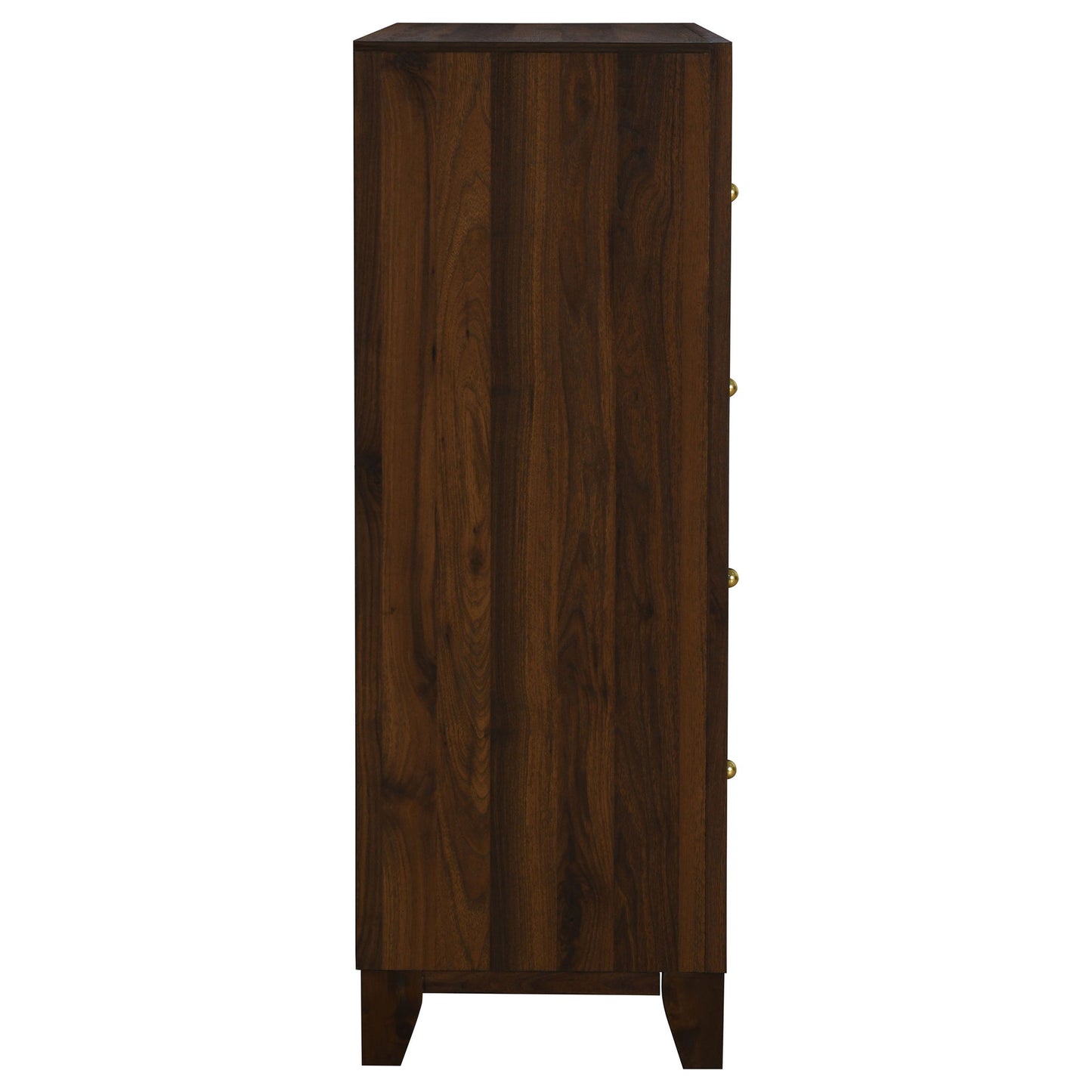 Anza - 4 Drawer Chest Storage Solution - Walnut