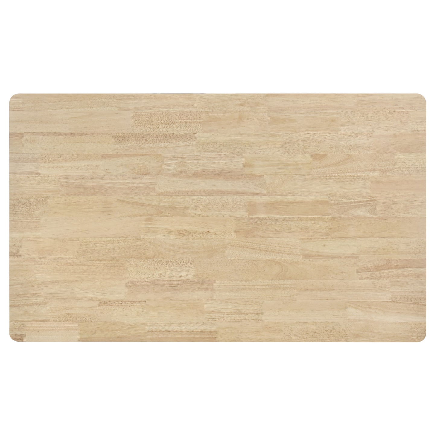 Svenstra - Rectangular Dining Table Set With Armless Side Chairs, Wood, Natural Walnut, 59 X 35.5 X 30 Inches