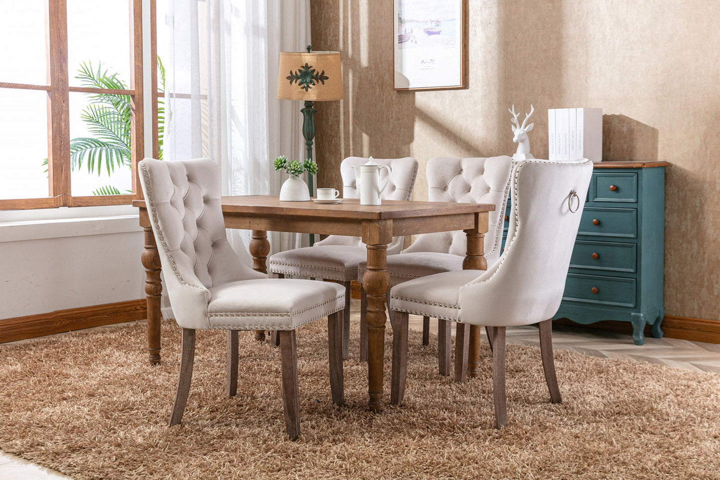 Nikki - High-End Tufted Dining Chair (Set of 2)