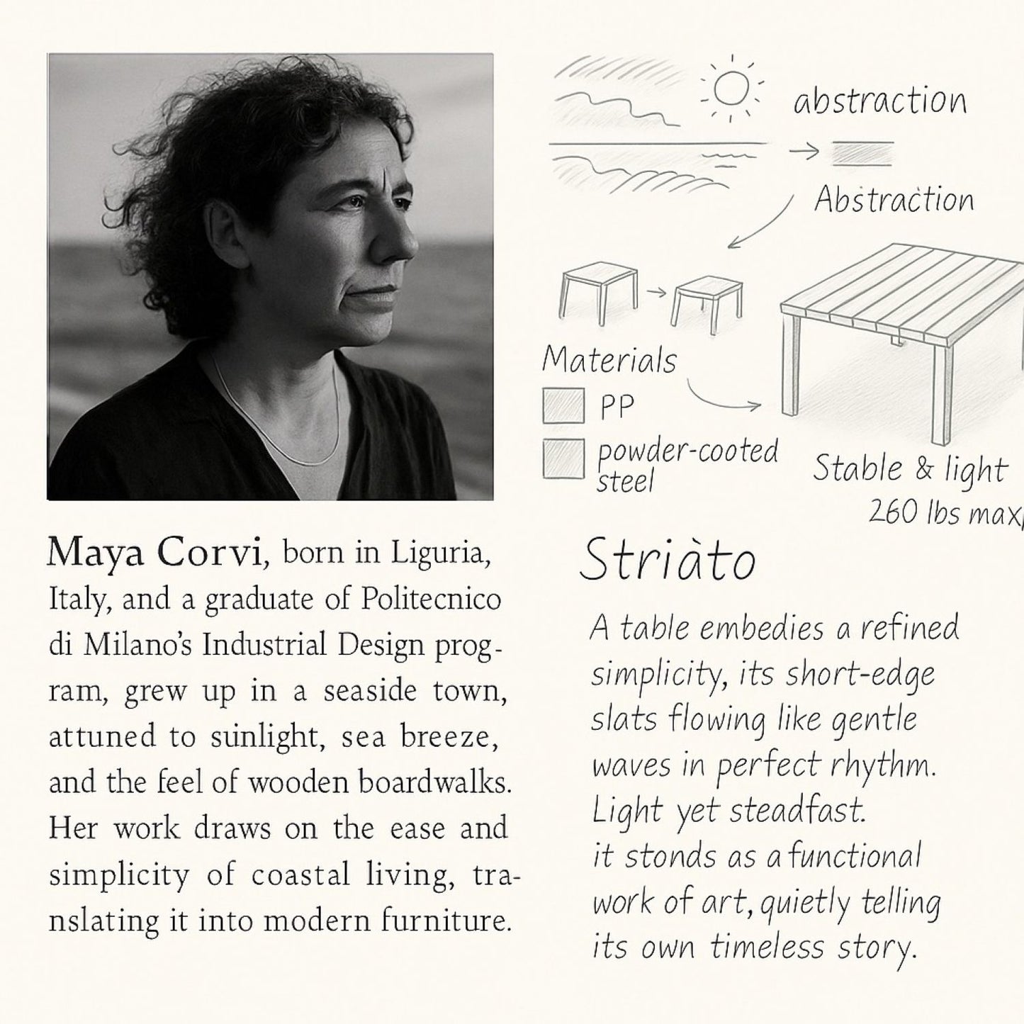 4 Piece Set Of Modern Designed Single Chairs With Long Table