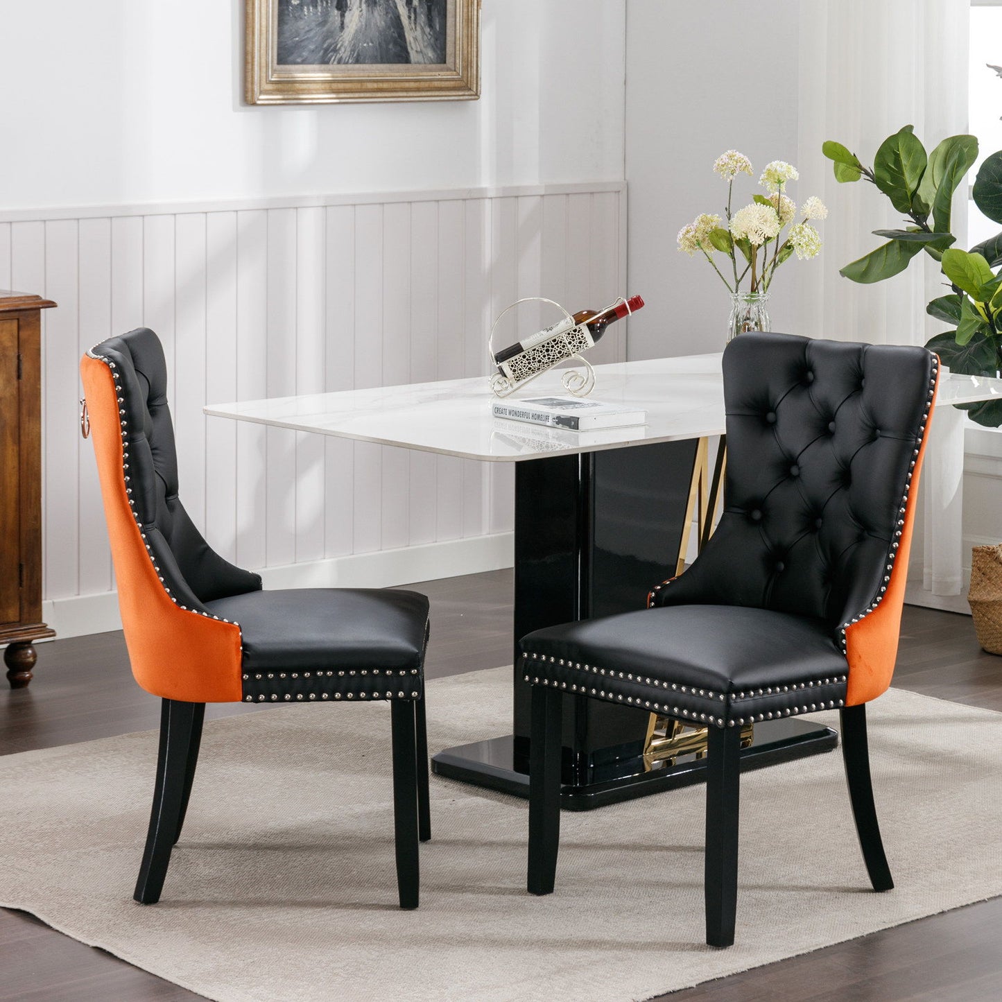 Nikki - Modern Upholstered Dining Chair (Set of 2)