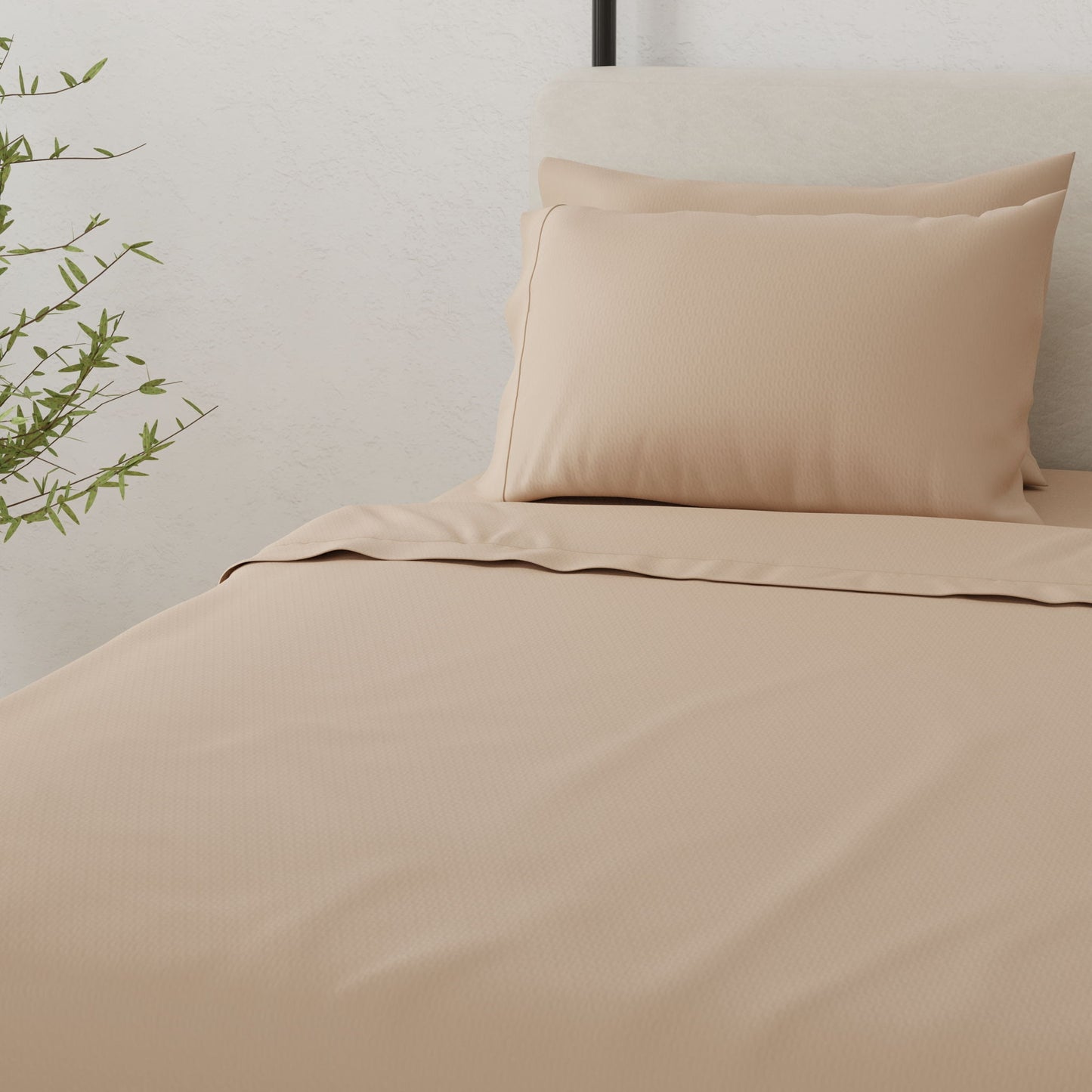 Brushed Hypoallergenic Split Sheet Set