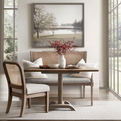 Willshire - Settee - Beige / Reclaimed Natural