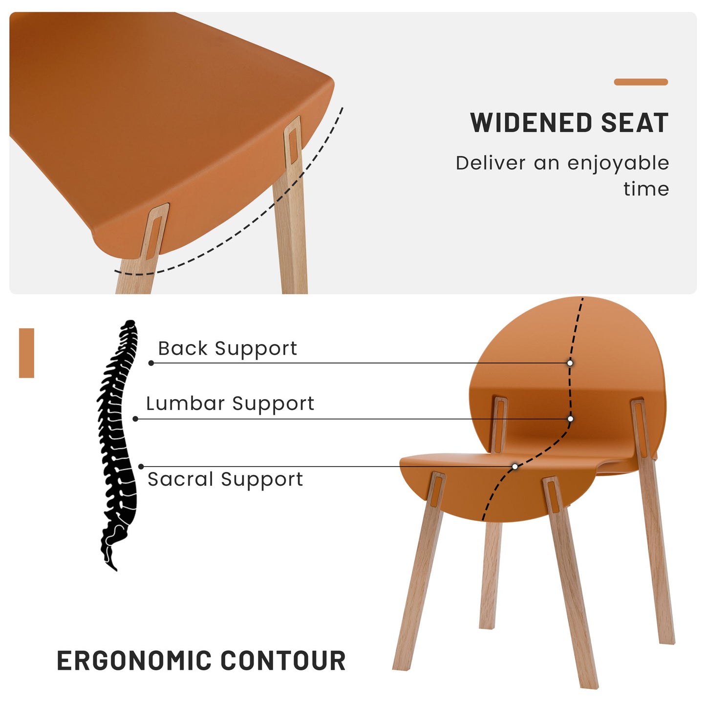 4 Piece Set Of Single Chairs With Long Table