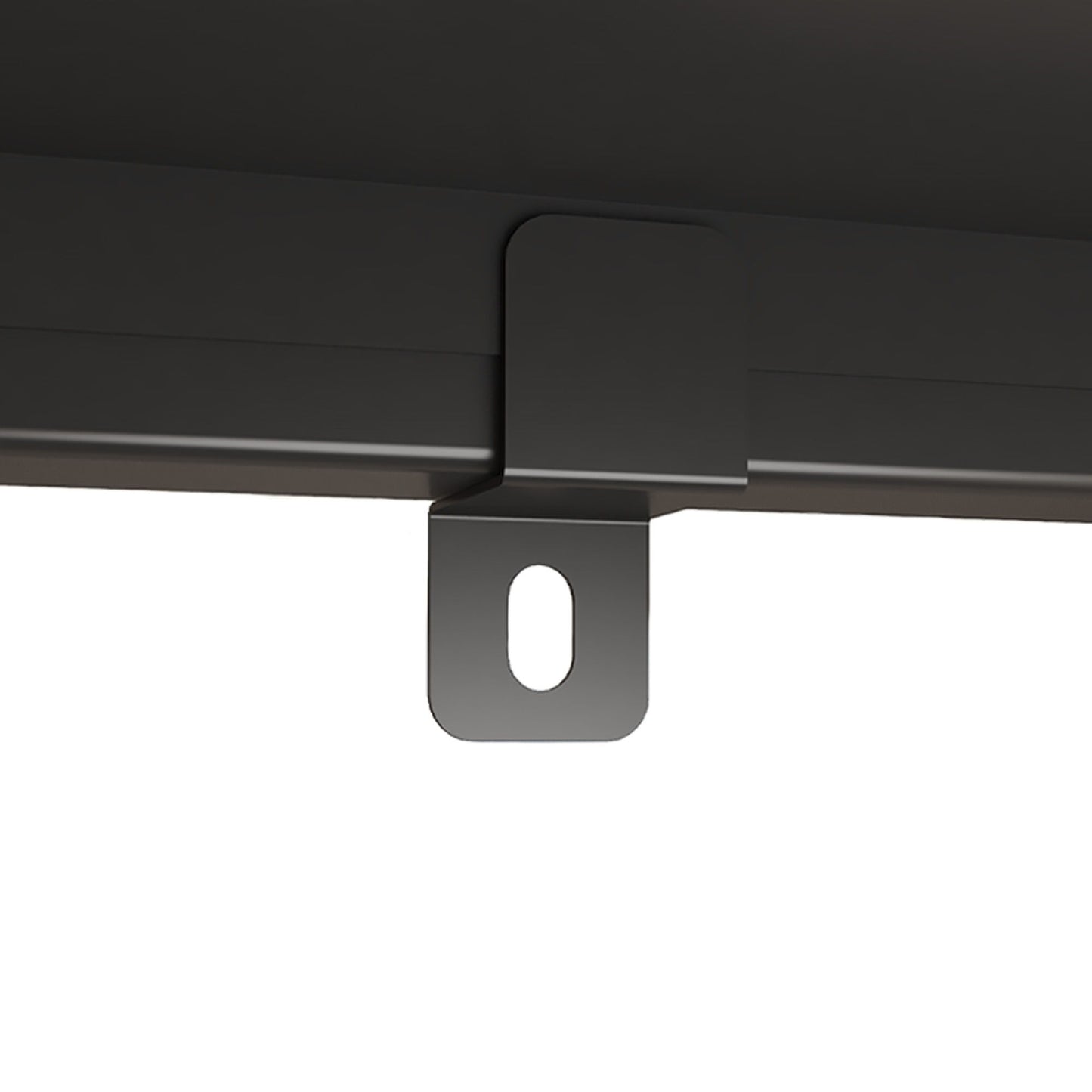 Modern Cube Storage Shelf With 4 Compartments & Metal Legs, Freestanding Organizer For Living Room, Bedroom, Home Office - Brushed Nickel