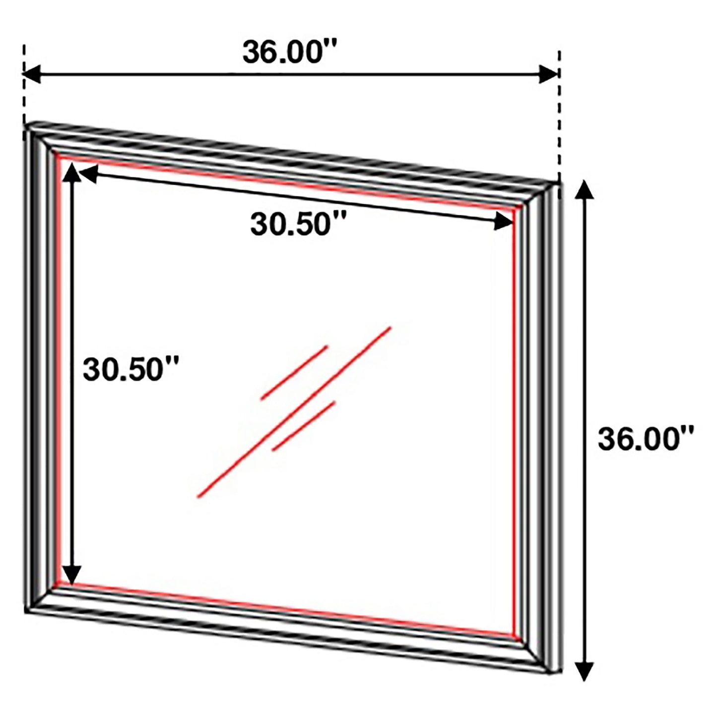 Rocco - 4 Piece Queen Bedroom Set - Cream White