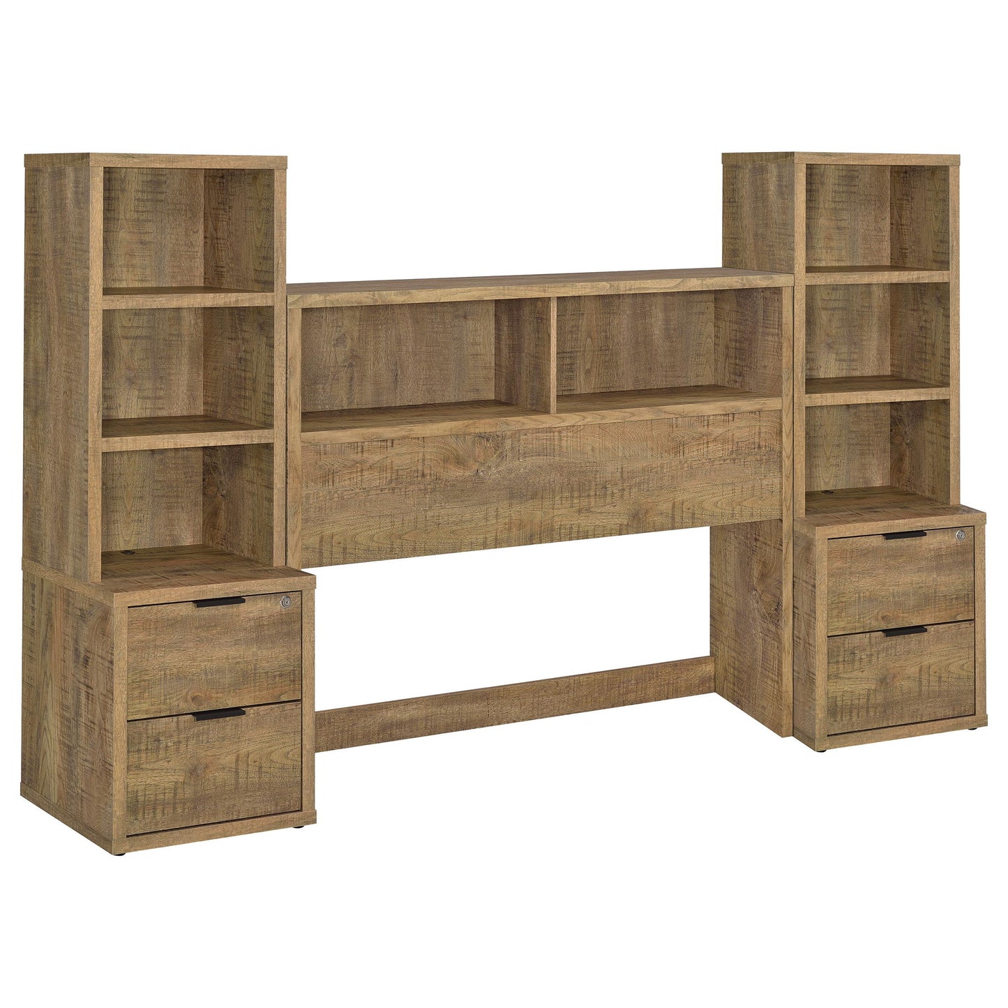 Geary - 3 Piece Bedroom Set With Bookcase Headboard