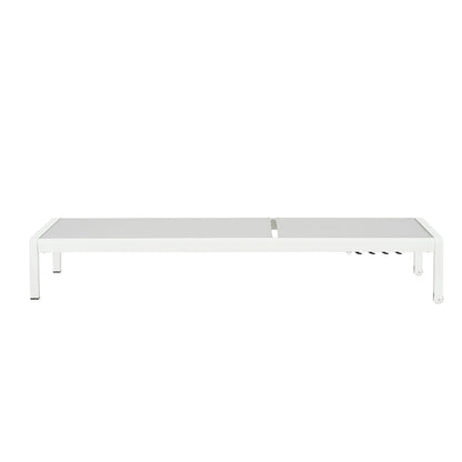 Outdoor Patio Chaise Lounge With 5 Reclining Positions