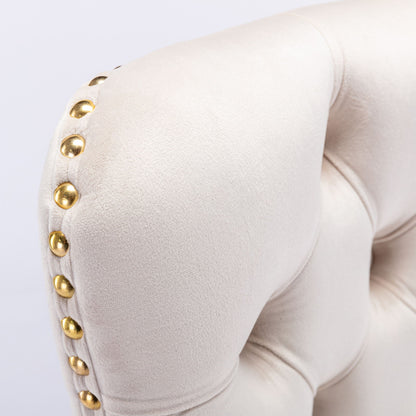 Thick Swivel Barstools Adjusatble Seat Height From 25-33", Modern Upholstered Bar Stools With Backs Comfortable Tufted For Home Pub And Kitchen Island (Set of 2)