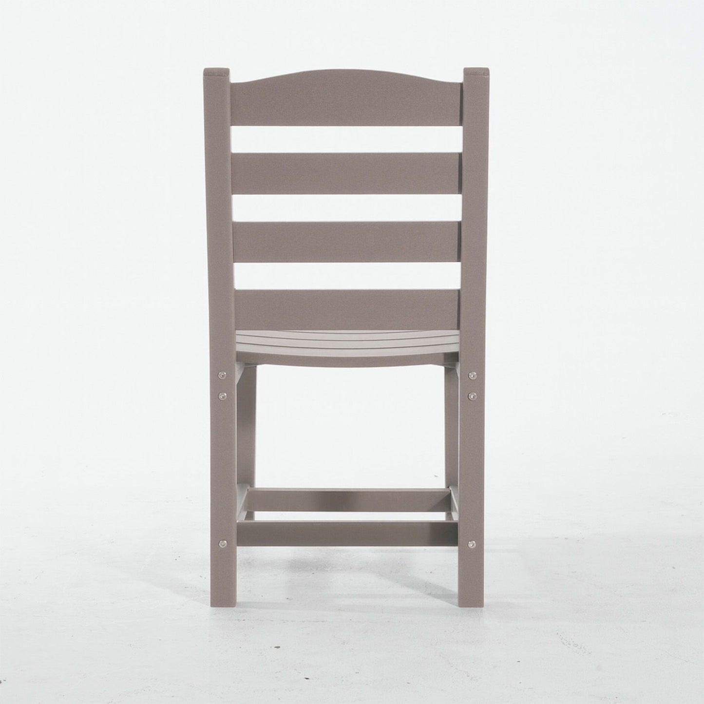 3 Piece Outdoor Dining Set, Round Patio Table With 2 Armless Chairs