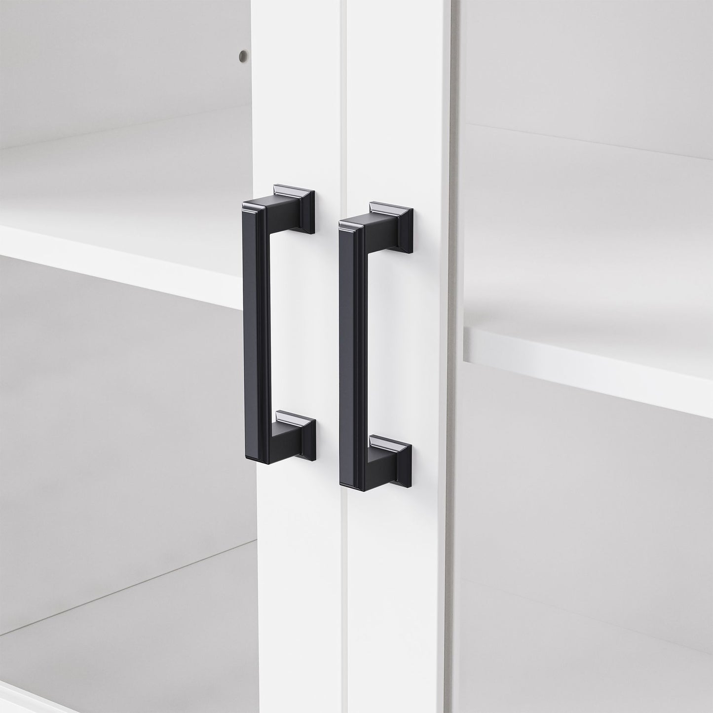 Farmhouse TV Stand With Solid Wood Gourd Shaped Legs For TVs Up To 70"