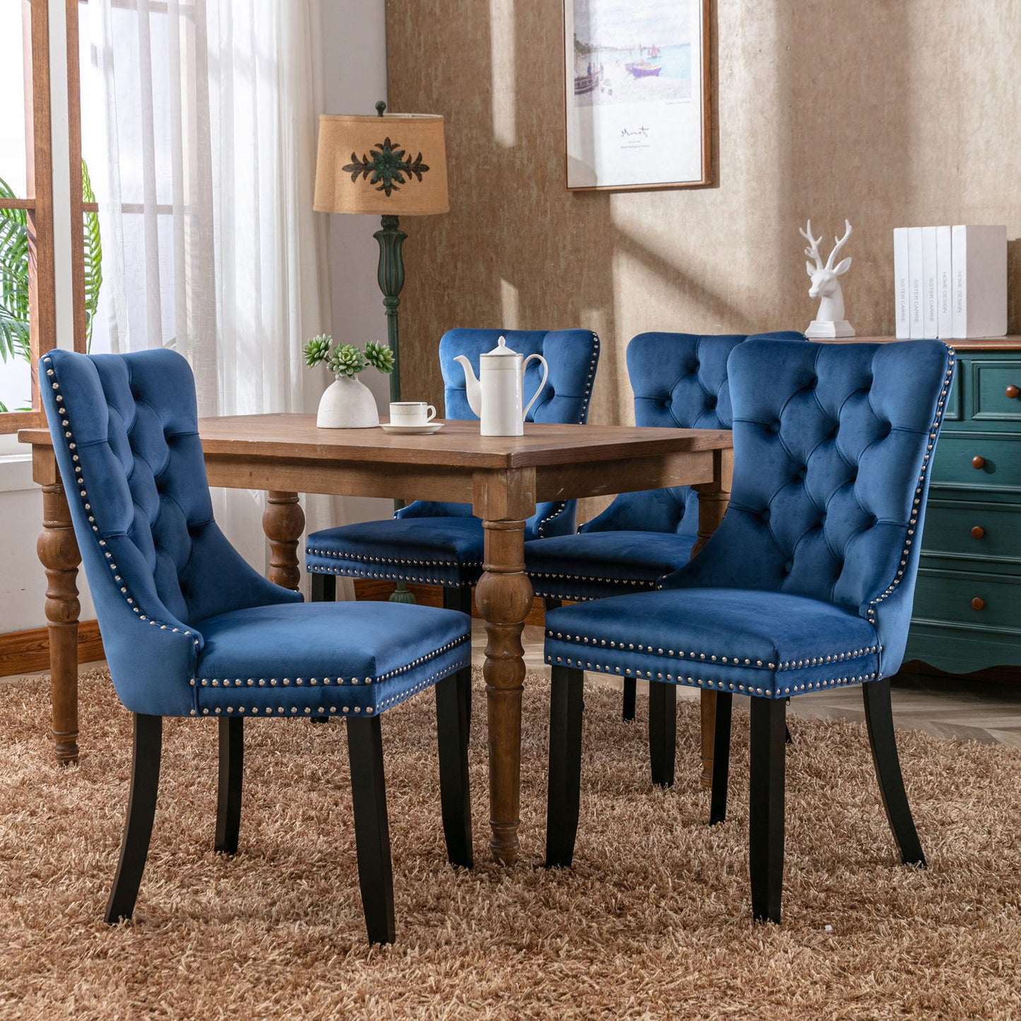 Nikki - High-End Tufted Dining Chair (Set of 2)