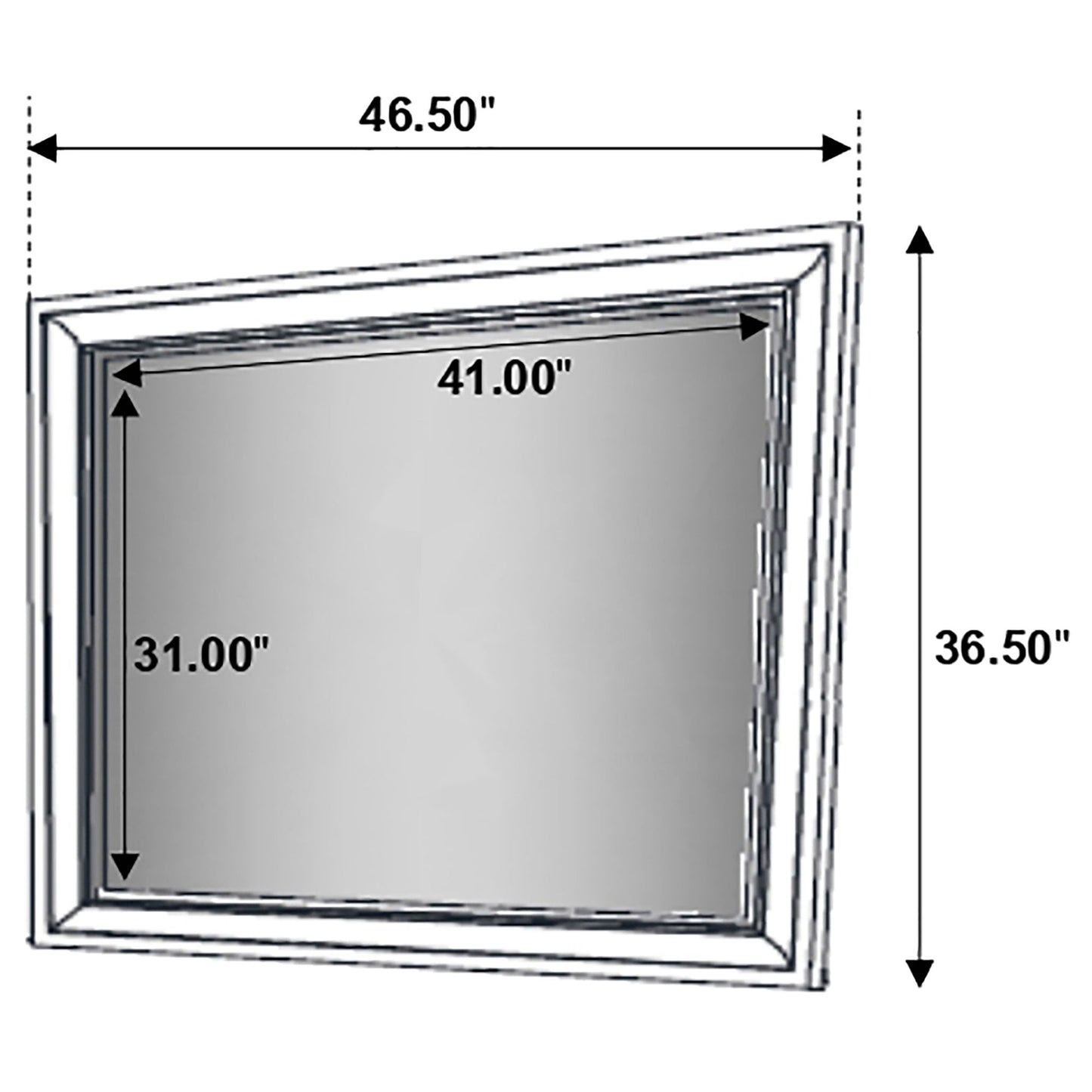 Corbin - Glittering Bedroom Set