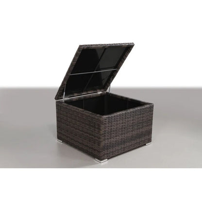 Elegant Outdoor Rattan Wicker 6 Person Seating Group With Cushions