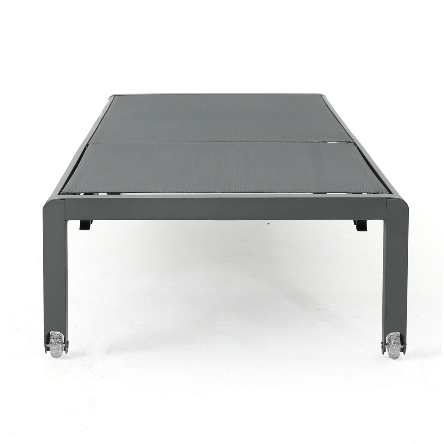 Outdoor Patio Chaise Lounge With 5 Reclining Positions