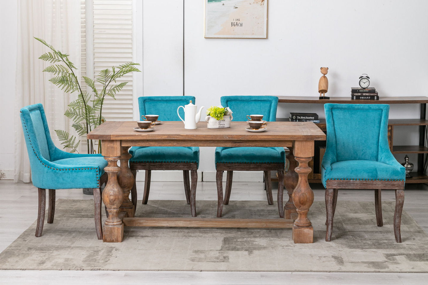 Ultra - Side Dining Chair, Nail Head (Set of 2)