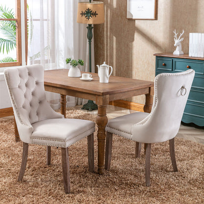 Nikki - High-End Tufted Dining Chair (Set of 2)