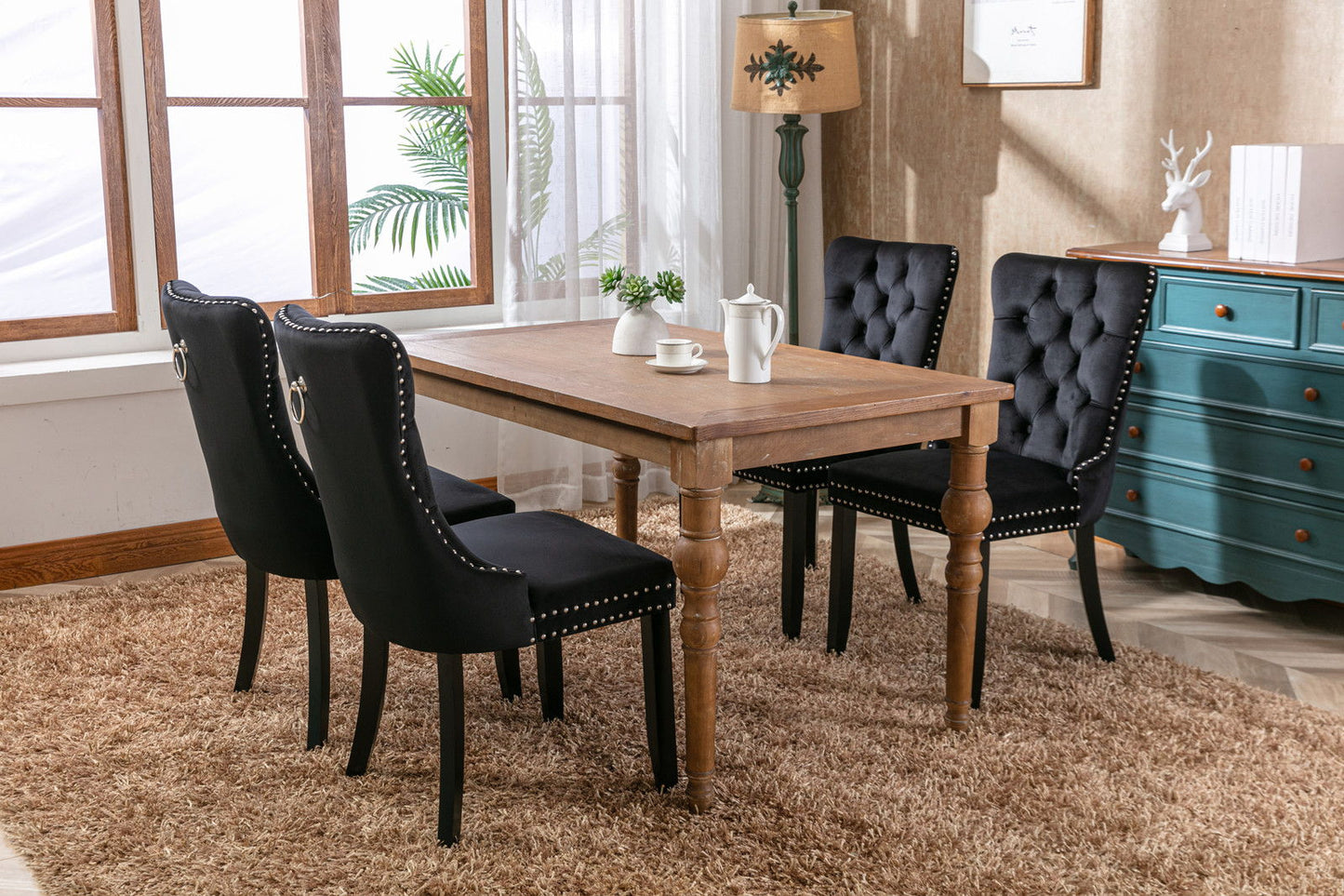 Nikki - High-End Tufted Dining Chair (Set of 2)