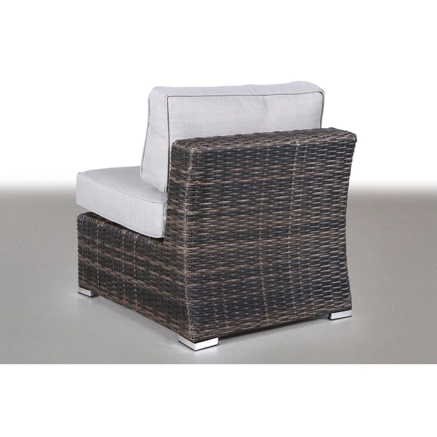 Rattan Sectional Sofa Set With Cushions