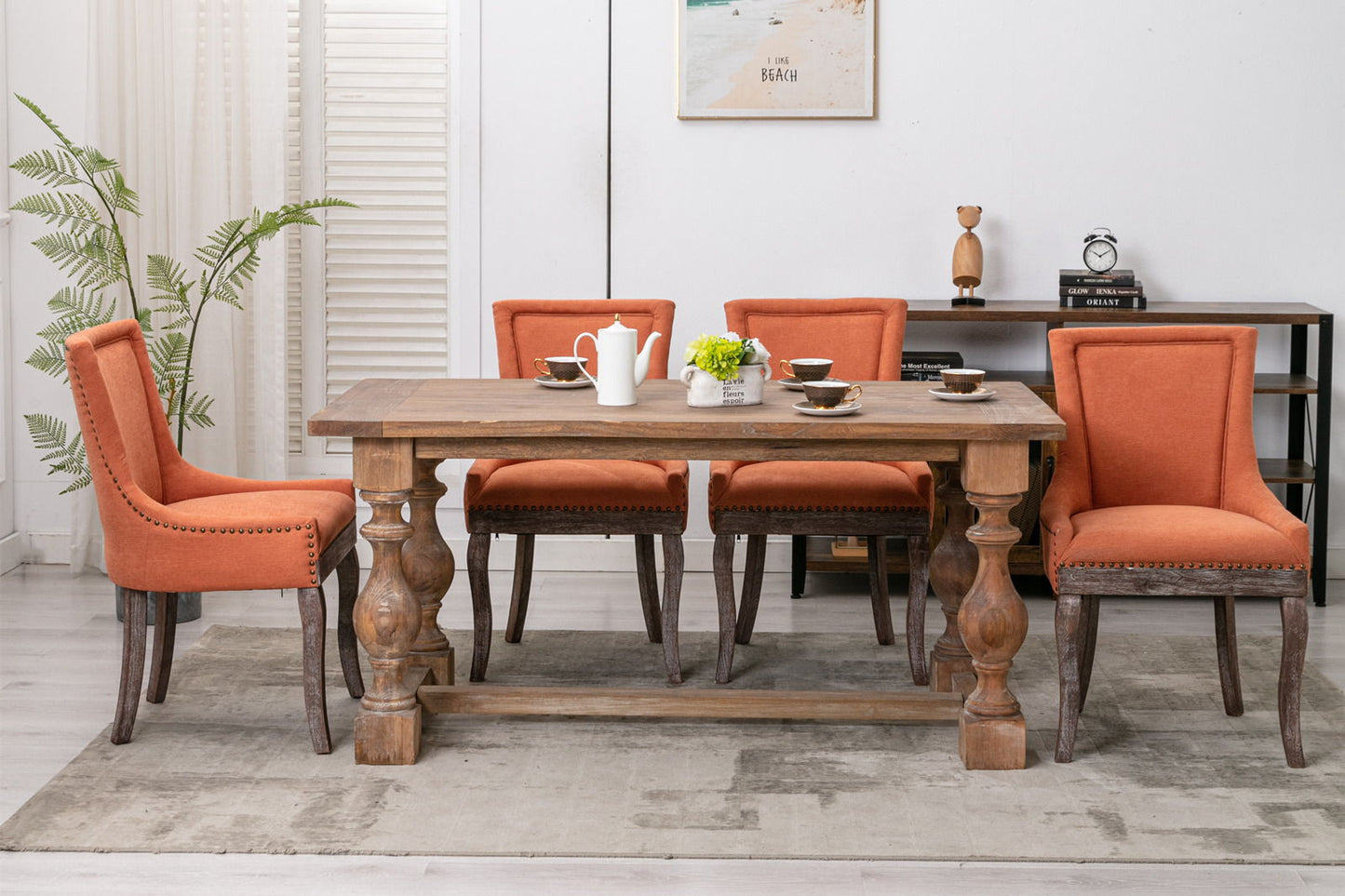 Ultra - Side Dining Chair, Nail Head (Set of 2)