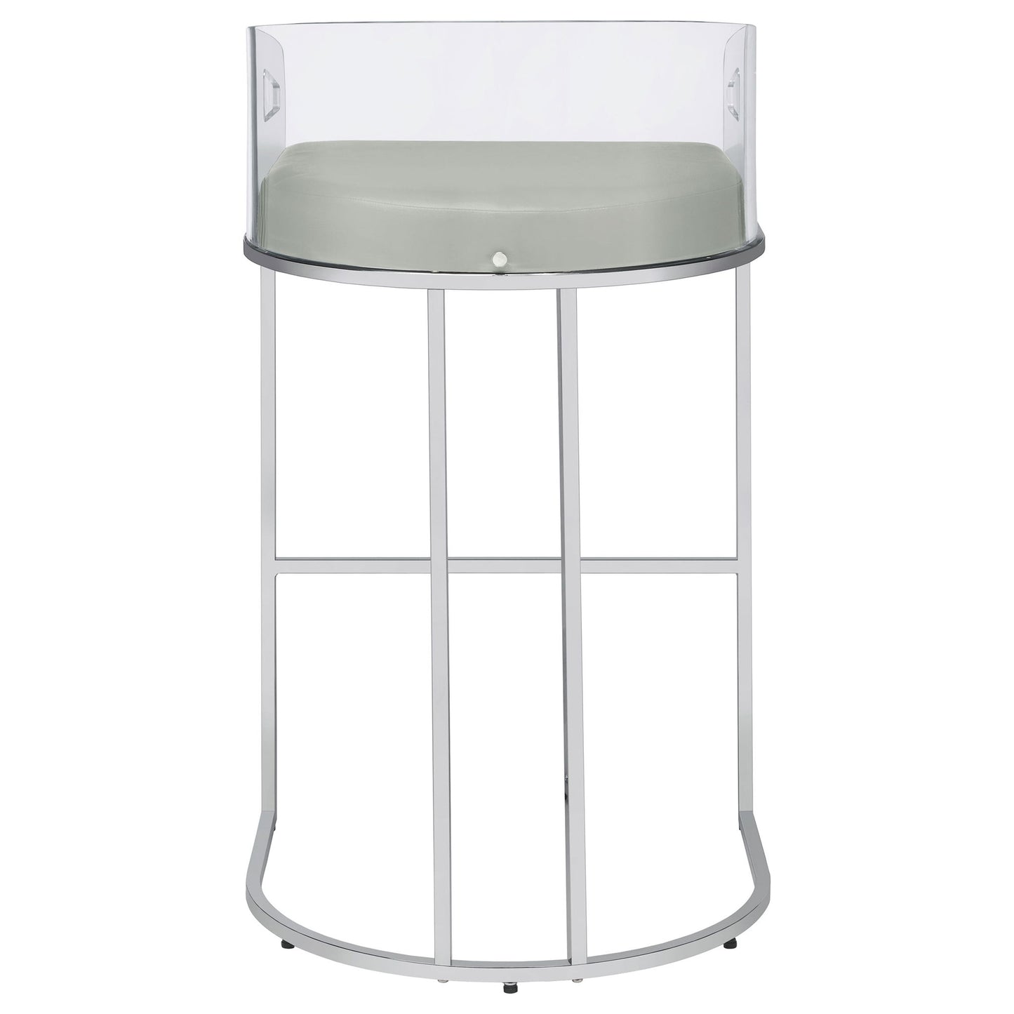 Mello - Upholstered Bar Chair (Set of 2) - Gray