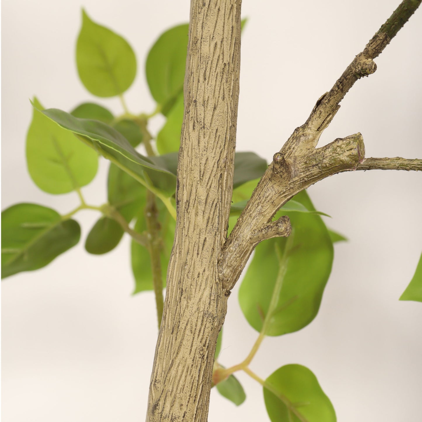 Artificial Bougainvillea Tree With Pot, Realistic Faux Flowering Plant Leaves And Blooms, Decor For Home Office - Green Leaves / Pink