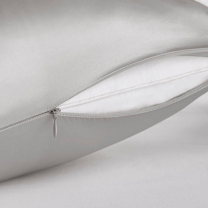 Silk - King Single Pillowcase - Gray