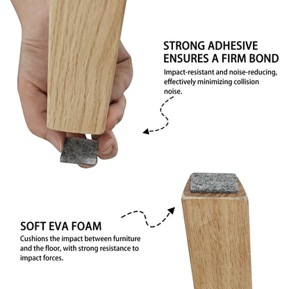 4 Piece Set Of Single Chairs With A Design Combining Modern And Traditional Elements