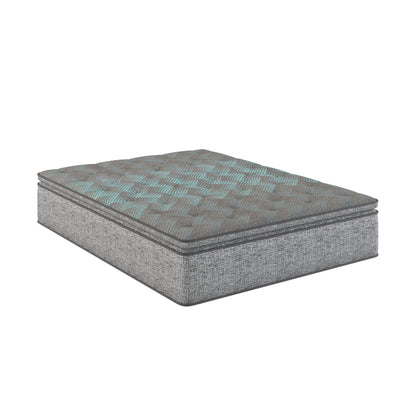 Comfort Care - 12" Hybrid Euro Top Mattress Plush Comfort, Foam