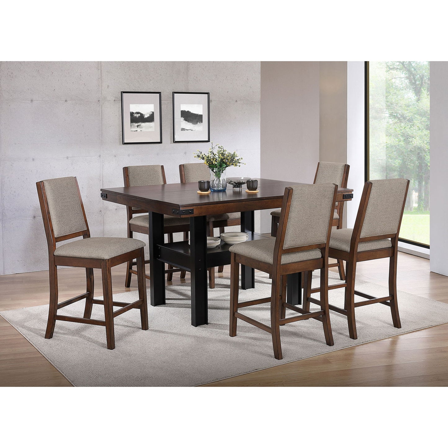 Walden - Counter Height Dining Table - Oak