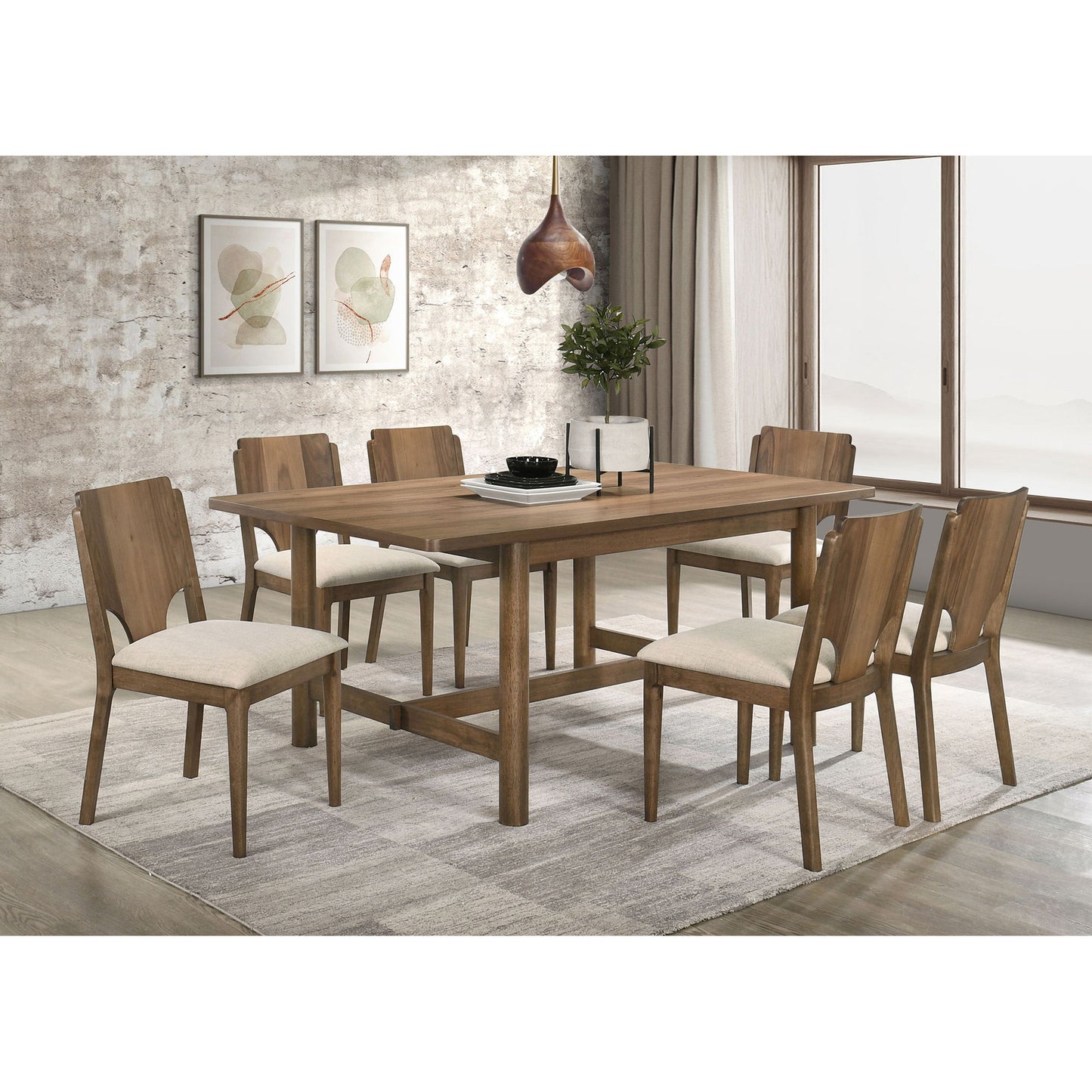 Graham - Rectangular Dining Table - Walnut