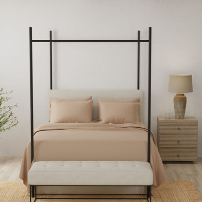 Brushed Hypoallergenic Split Sheet Set