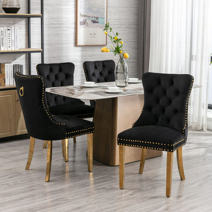 Nikki - Modern, High-End Tufted Dining Chair (Set of 2)
