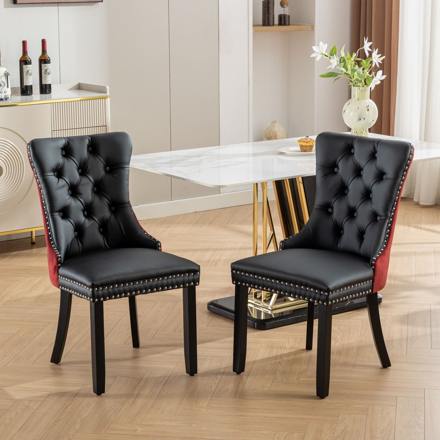 Nikki - Modern Upholstered Dining Chair (Set of 2)
