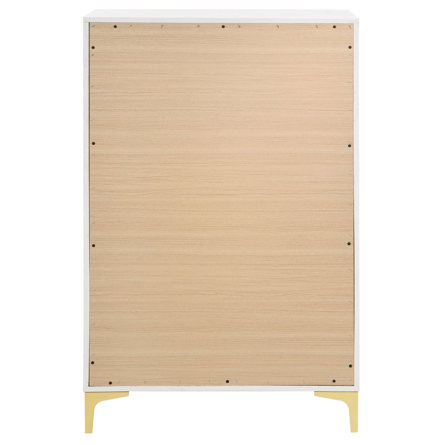 Karena - Rectangular 5 Drawer Chest - White